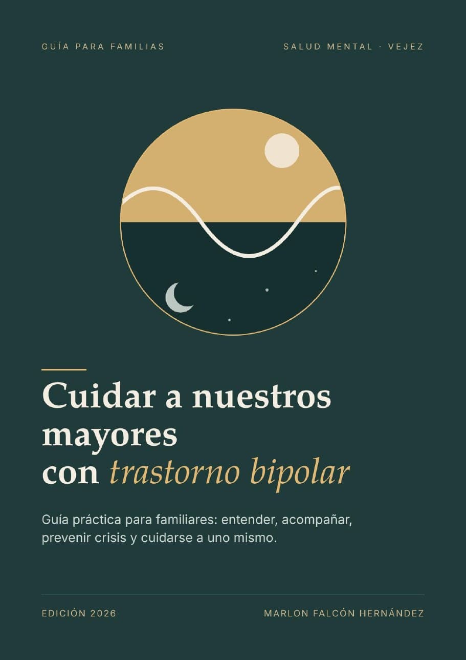 Portada de Cuidar a nuestros mayores con trastorno bipolar