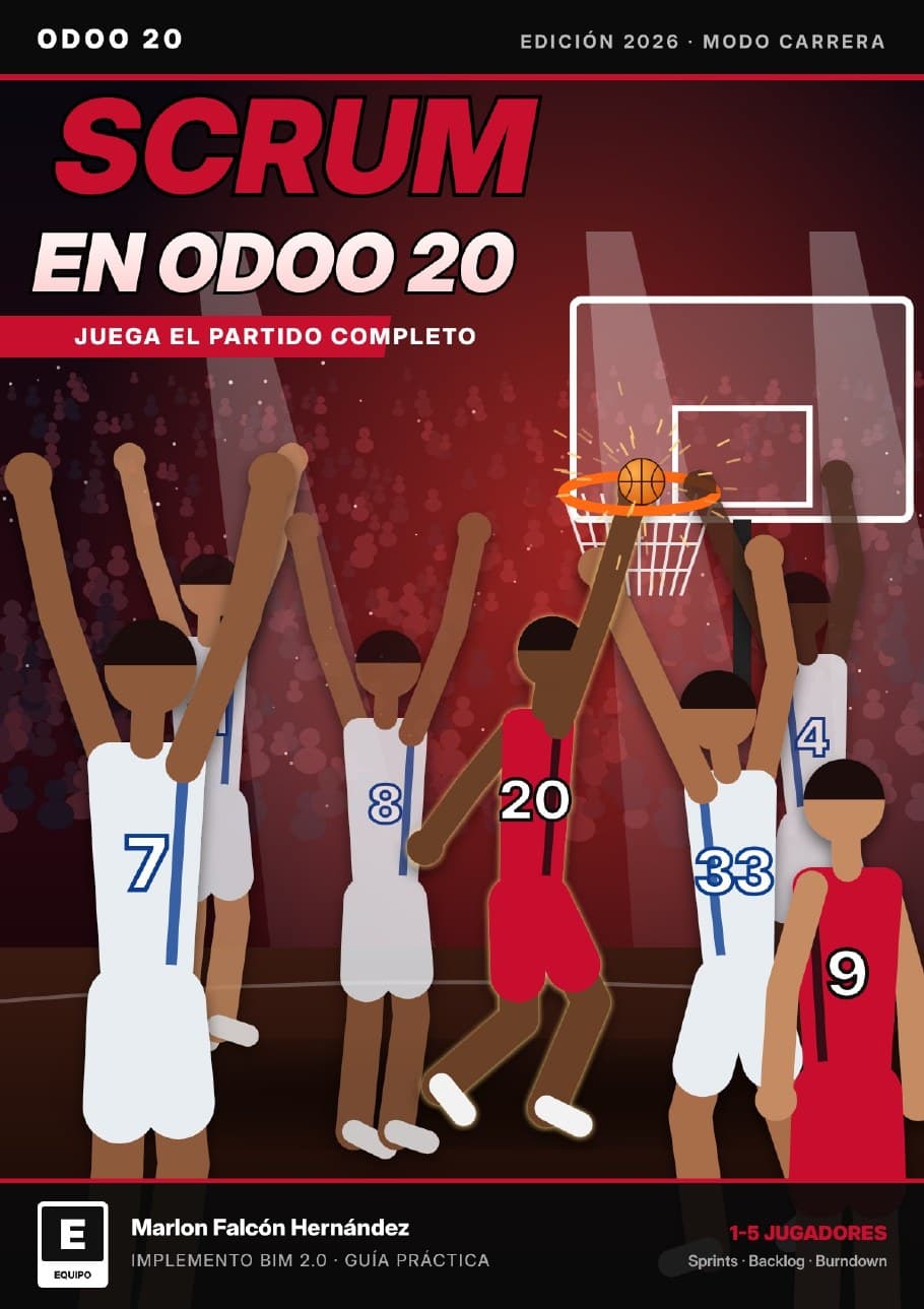 Portada de Scrum en Odoo 20