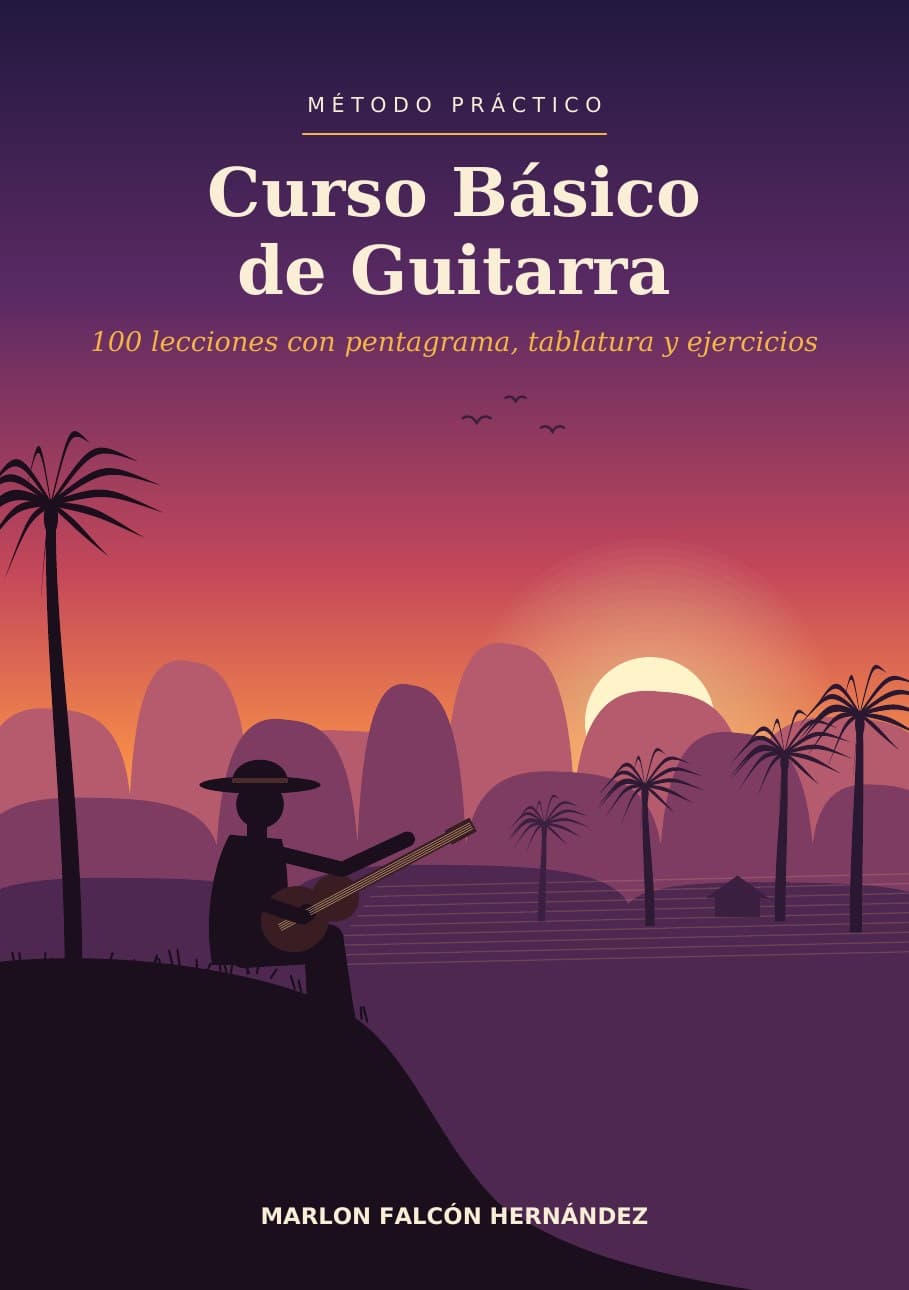 Portada de Curso Básico de Guitarra
