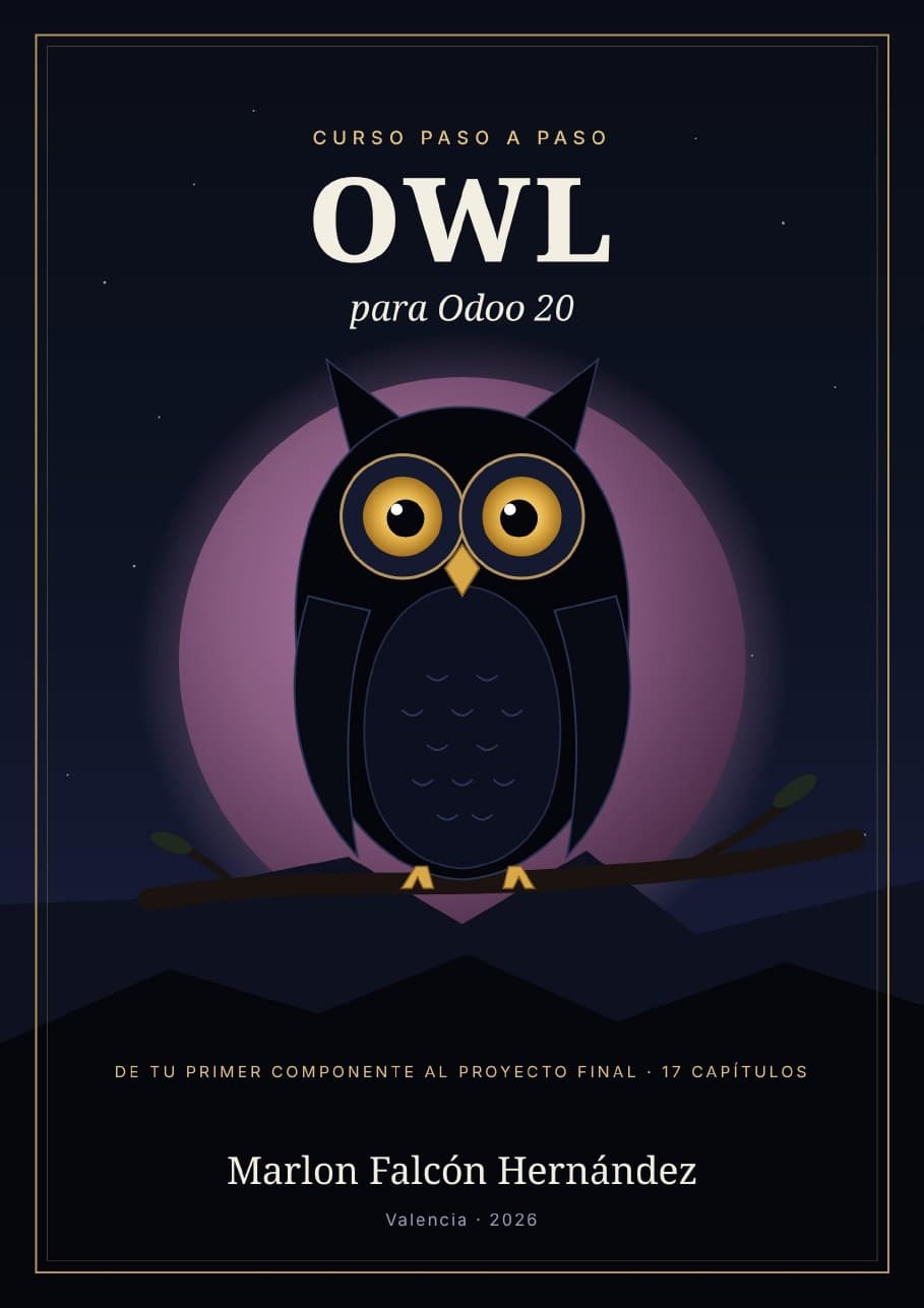 Portada de OWL para Odoo 20
