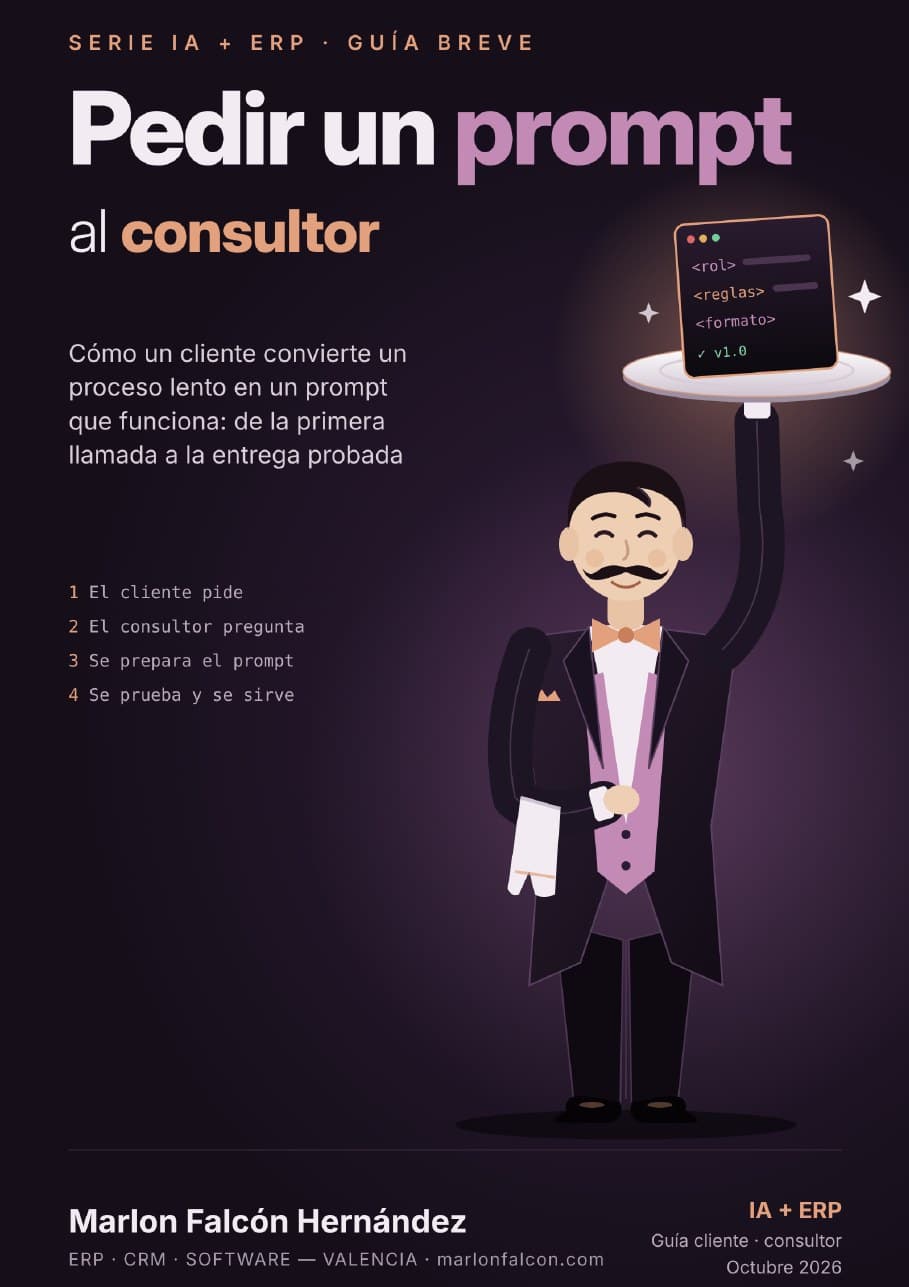 Portada de Pedir un prompt al consultor