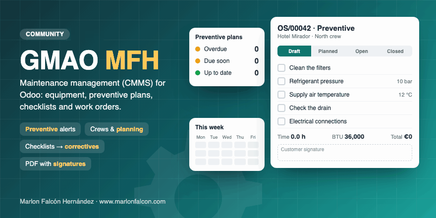 Portada de CMMS & Maintenance Management MFH