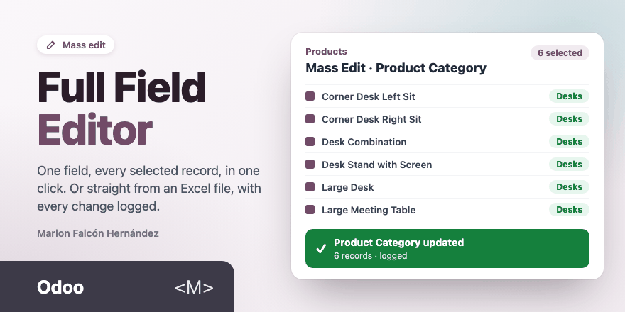 Portada de Batch Multi-Record Field Editor MFH