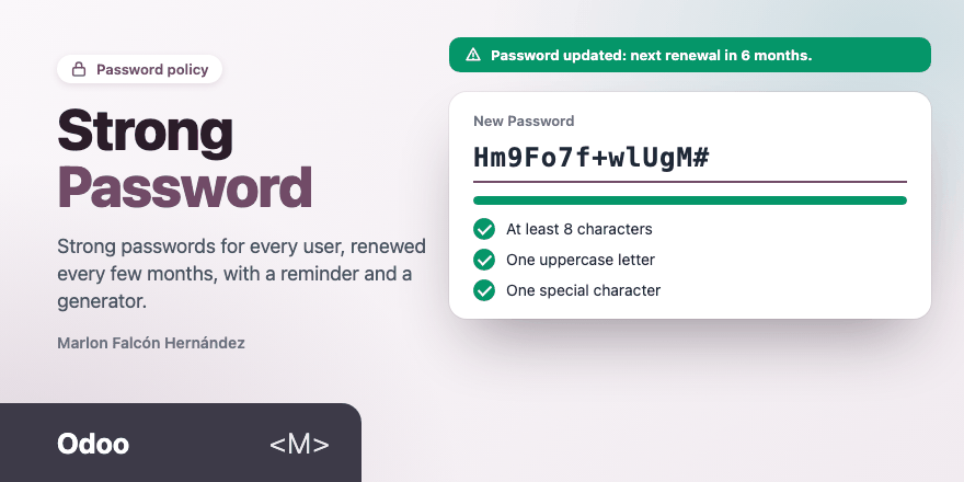 Portada de Password Policy & Generator MFH