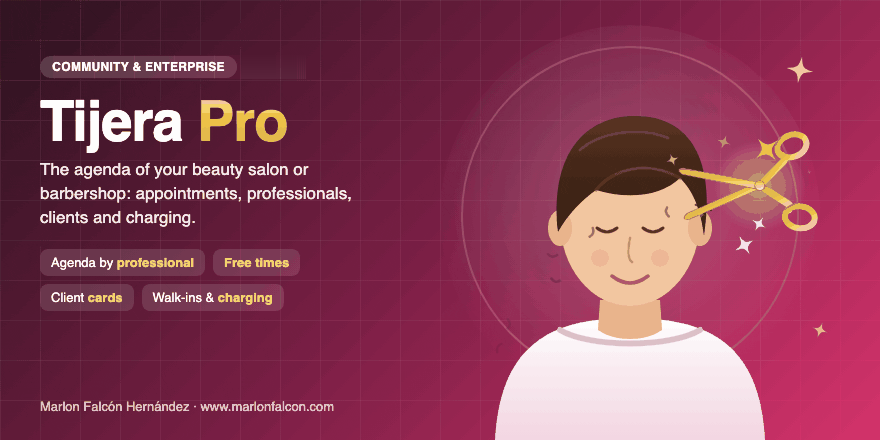 Portada de Salon & Barbershop Management MFH